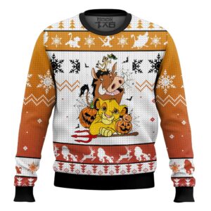 Hakuna The Lion King Best Holiday Christmas Ugly Sweater Gifts For Family