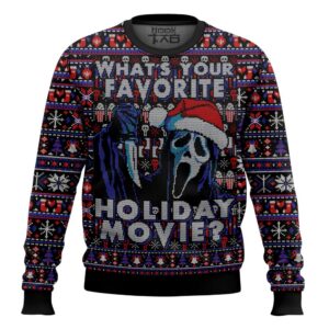 Holiday Scream Ghostface Christmas Best Holiday Christmas Ugly Sweater Gifts For Family