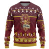 Harry Potter Gryffindor Ugly Christmas Edition Custom Best Holiday Christmas Ugly Sweater Gifts For Family