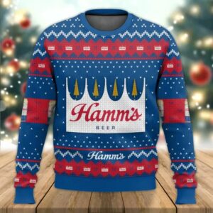 Hamms Best Holiday Christmas Ugly Sweater Gifts For Family