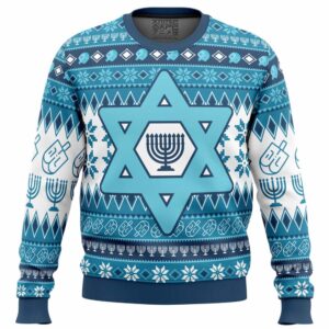 Hanukkah Gifts For Family Holiday Christmas Ugly Sweater