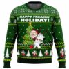 Happy Hallothanksmas The Grinch Best Holiday Christmas Ugly Sweater Gifts For Family