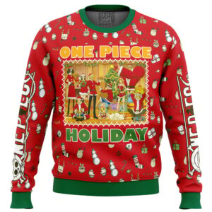 Happy Holidays OP Pirates Gifts For Family Holiday Christmas Ugly Sweater