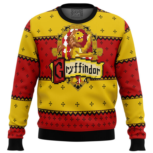 Harry Potter Gryffindor Gifts For Family Holiday Christmas Ugly Sweater