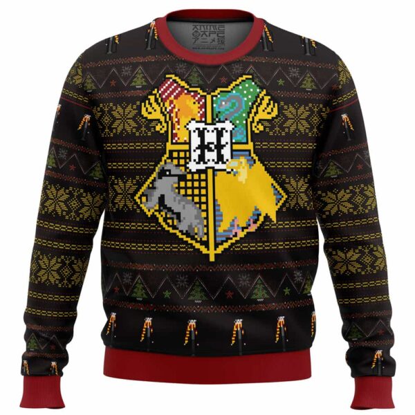 Harry Potter Sigils Gifts For Family Holiday Christmas Ugly Sweater