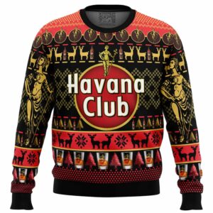 Havana Club Gifts For Family Holiday Christmas Ugly Sweater