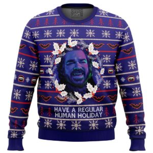 Have A Regular Human Holiday Gifts For Family Holiday Christmas Ugly Sweater