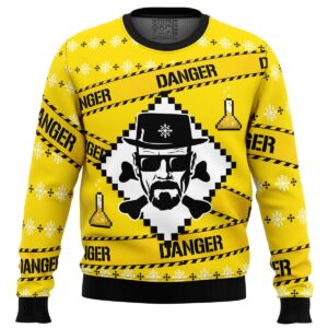 Heisenberg Breaking Bad Christmas Gifts For Family Holiday Christmas Ugly Sweater