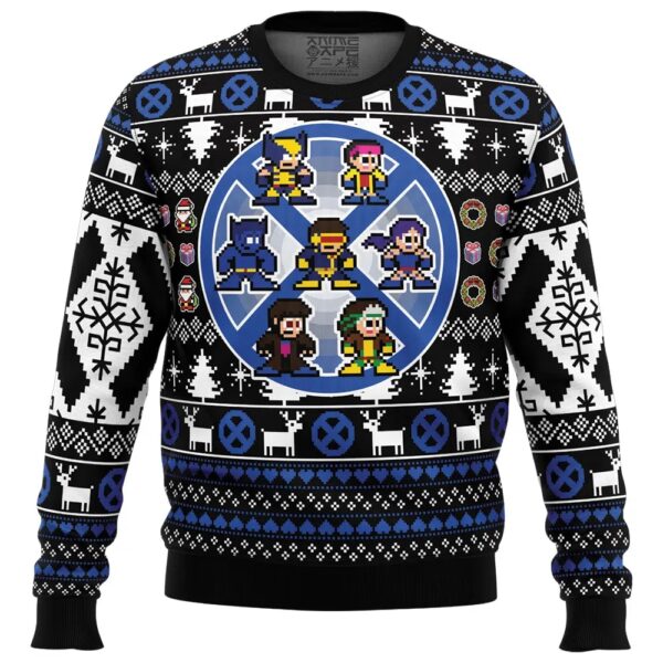 Hero Christmas X-Men Gifts For Family Holiday Christmas Ugly Sweater