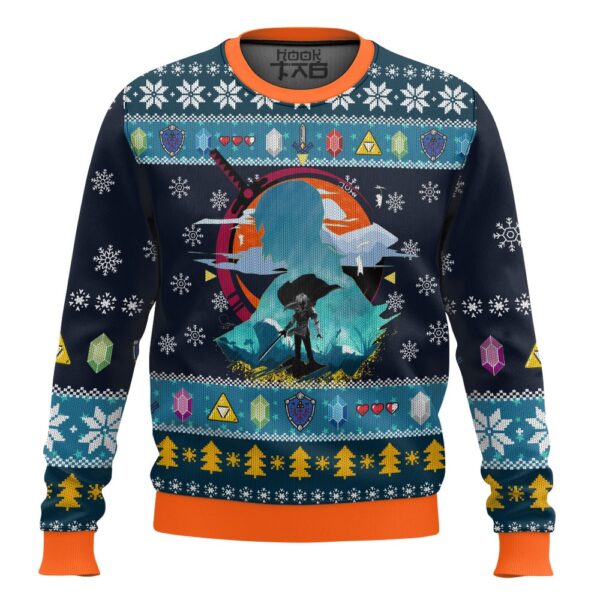 Hero Legend of Zelda Best Holiday Christmas Ugly Sweater Gifts For Family