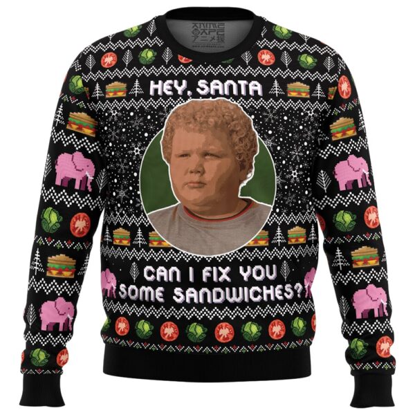 Hey Santa Can I Fix You Some Sandwiches Bad Santa Gifts For Family Holiday Christmas Ugly Sweater