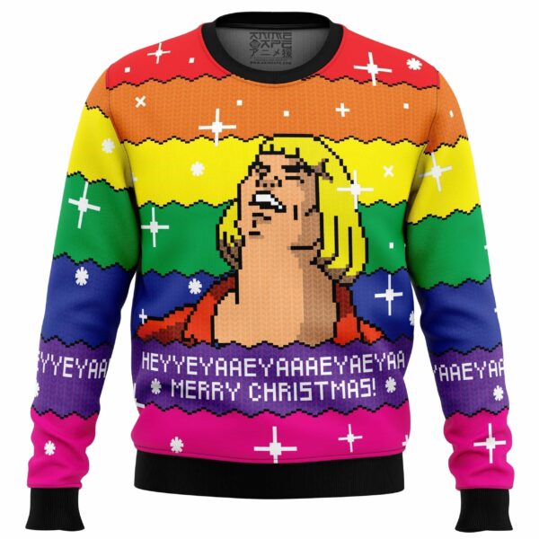 Heyyeya He-Man Gifts For Family For Holiday Christmas Ugly Sweater