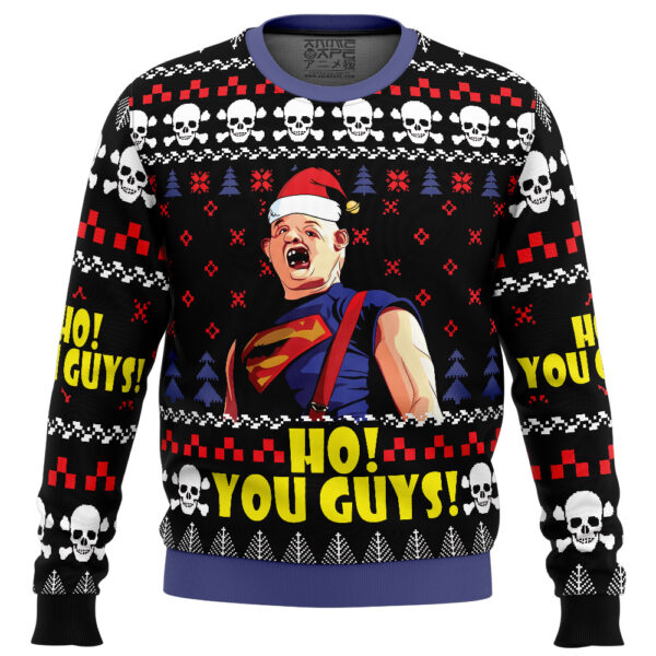 Ho You Guys The Groonies Gifts For Family Holiday Christmas Ugly Sweater