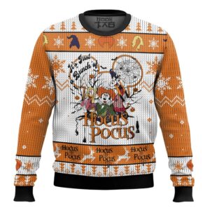 Hocus Pocus Best Holiday Christmas Ugly Sweater Gifts For Family