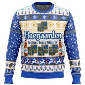 Hoegaarden Beer Gifts For Family Holiday Christmas Ugly Sweater