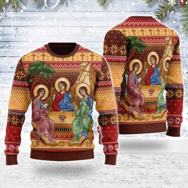 Holy Trinity Best Gifts For Family For Holiday Christmas Ugly Sweater