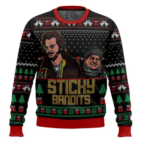 Home Alone Sticky Bandits Gifts For Family Holiday Christmas Ugly Sweater