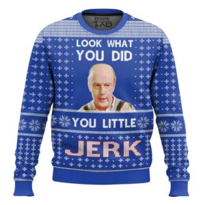 Home Alone You Little Jerk Meme Christmas Best Holiday Christmas Ugly Sweater Gifts For Family