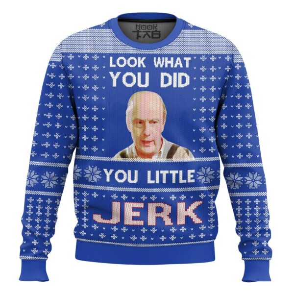 Home Alone You Little Jerk Meme Christmas Best Holiday Christmas Ugly Sweater Gifts For Family