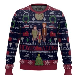 Home alone Kevin’s trouble Christmas Best Holiday Christmas Ugly Sweater Gifts For Family