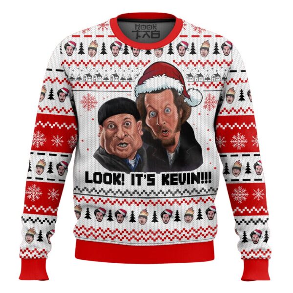 Home alone Look Its Kevin Christmas Best Holiday Christmas Ugly Sweater Gifts For Family