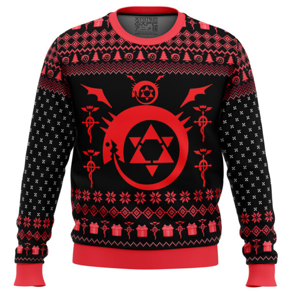 Homonculi Fullmetal Alchemist Gifts For Family Holiday Christmas Ugly Sweater