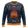 Howl and Sophie Howl’s Moving Castle Gifts For Family Holiday Christmas Ugly Sweater