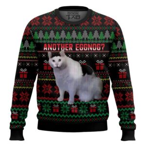 Huh Cat Gifts For Family Holiday Christmas Ugly Sweater