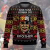 Hulk Hogan Best Holiday Christmas Ugly Sweater Gifts For Family