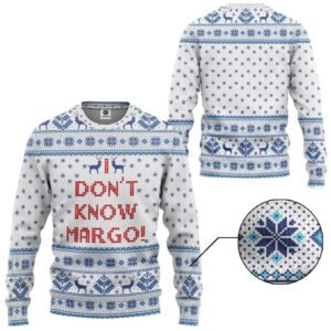 I Dont Know Margo National Lampoons Christmas Vacation Best Holiday Christmas Ugly Sweater Gifts For Family