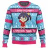 I Saw That Grinch Funny Jesus Christ Meme Christmas Best Holiday Christmas Ugly Sweater Gifts For Family