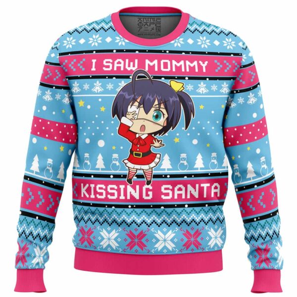 I Saw Mommy Love Chunibyo And Other Delusions! Gifts For Family Holiday Christmas Ugly Sweater