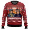 I Wanna Drink My Booze Zoro OP Pirates Gifts For Family Holiday Christmas Ugly Sweater