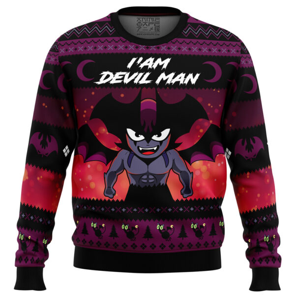 I’am Devilman Devilman Gifts For Family Holiday Christmas Ugly Sweater