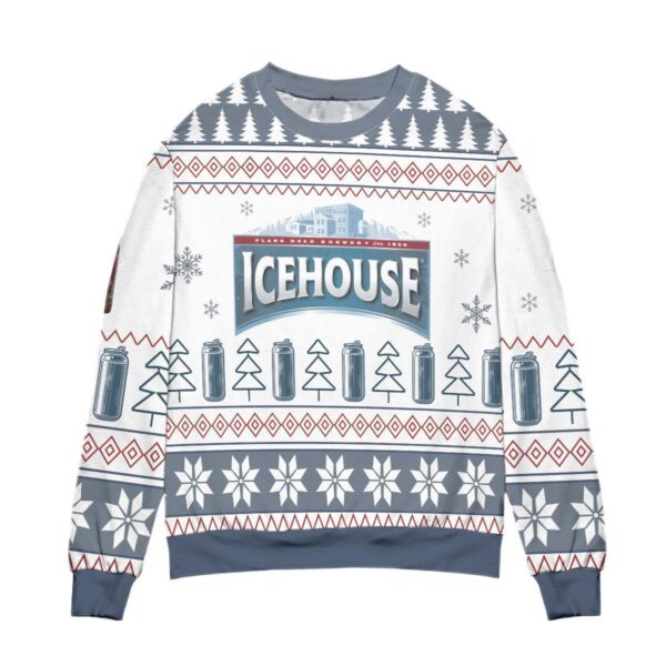 Ice House Logo Christmas Gifts For Family Holiday Christmas Ugly Sweater