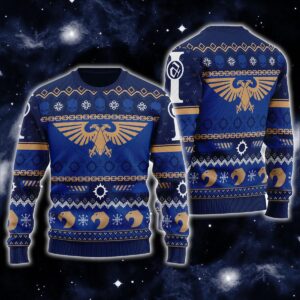 Icy Imperium Knitted Iconic Gifts For Family Holiday Christmas Ugly Sweater