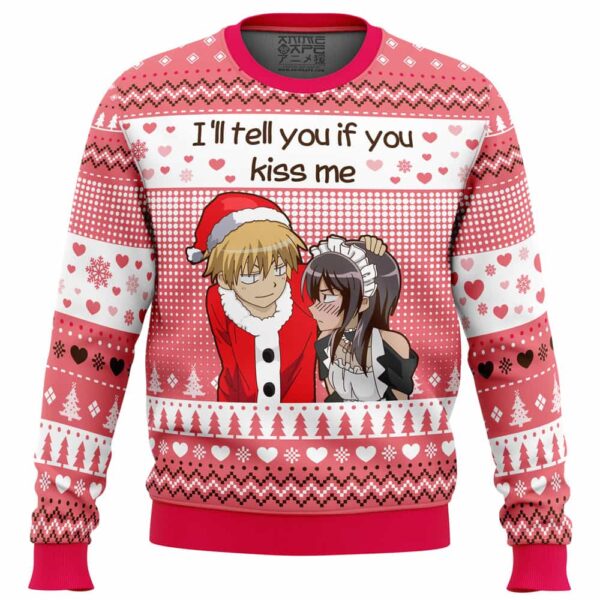 I’ll Tell You Maid Sama Gifts For Family Holiday Christmas Ugly Sweater