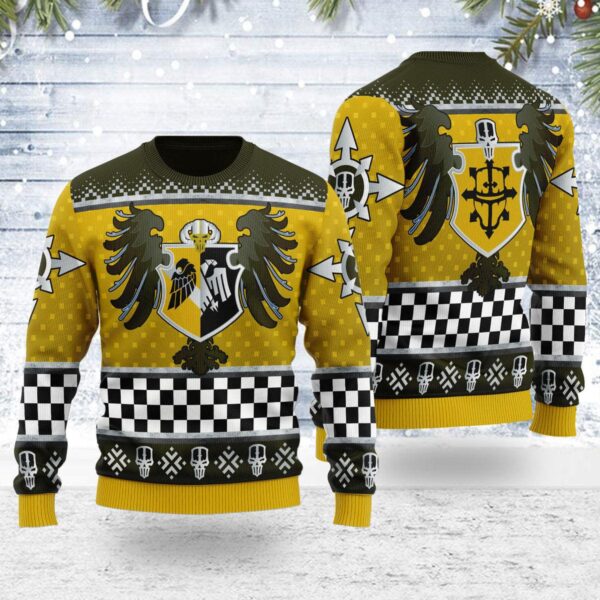 Imperial Knights House Hawkshroud Iconic Gifts For Family Holiday Christmas Ugly Sweater