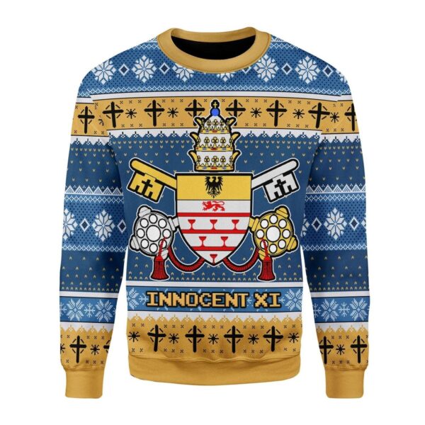 Innocent XI Coat Of Arms Best Gifts For Family For Holiday Christmas Ugly Sweater