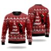 Inverted Top Gun Gifts For Family Holiday Christmas Ugly Sweater