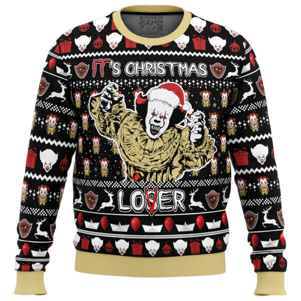 Its Christmas Lover IT Gifts For Family Holiday Christmas Ugly Sweater