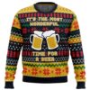 Its The Most Wonderful Time For A Beer Miss Kobayashi’s Dragon Maid Gifts For Family Holiday Christmas Ugly Sweater