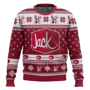 Jack in the Box Best Holiday Christmas Ugly Sweater Gifts For Family