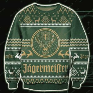 Jagermeister Christmas Best Holiday Christmas Ugly Sweater Gifts For Family