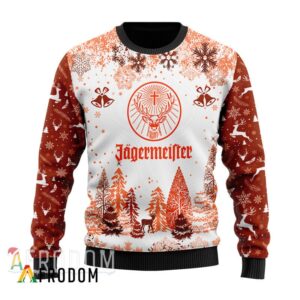 Jagermeister Gifts For Family Holiday Christmas Ugly Sweater