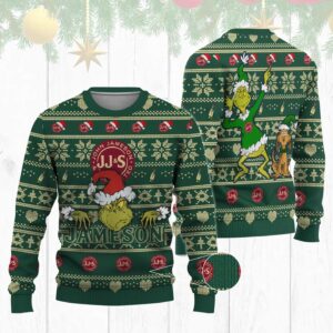 Jameson Grinch Best Holiday Christmas Ugly Sweater Gifts For Family