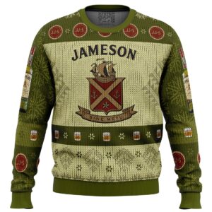 Jameson Irish Whiskey Gifts For Family Holiday Christmas Ugly Sweater