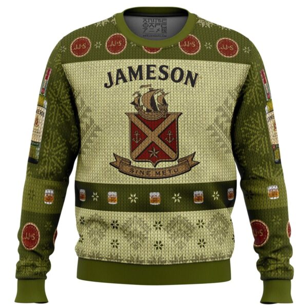 Jameson Irish Whiskey Gifts For Family Holiday Christmas Ugly Sweater