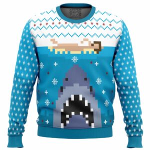 Jaws Gifts For Family Holiday Christmas Ugly Sweater