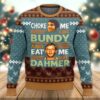 Jeffrey Dahmer I Like My Men Like My Coffee-Ground Up Gifts For Family Holiday Christmas Ugly Sweater